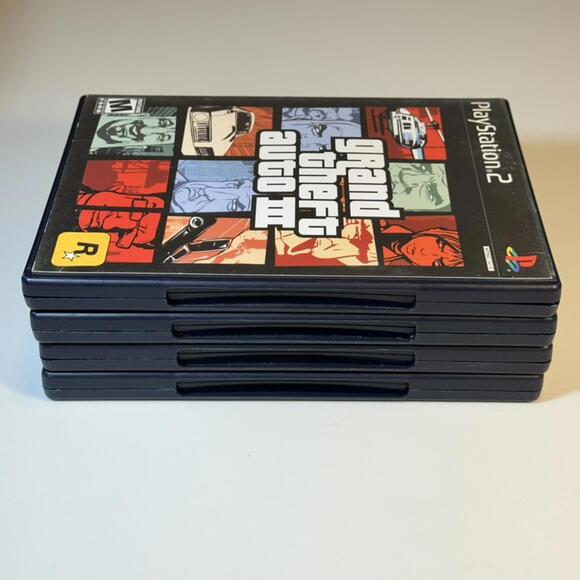 PlayStation 2 Video Game Bundle - Grand Theft Auto III, Gran Turismo 3, Hitman 2 - Picture 3 of 9
